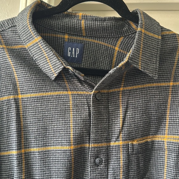 GAP Men’s Midweight Flannel - Picture 4 of 7